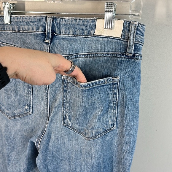 Paige Noella Sonic Destructed Jeans Size 29 - Picture 10 of 16